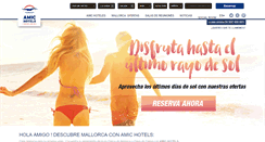 Desktop Screenshot of amic-hotels.com