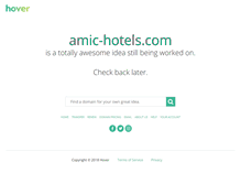 Tablet Screenshot of miarflores.amic-hotels.com